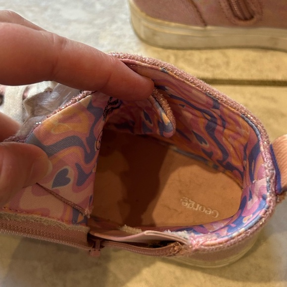 Pink Sparkly High Tops, Sz 13 - Picture 4 of 5